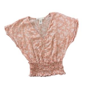 Planet Gold top cinched waist